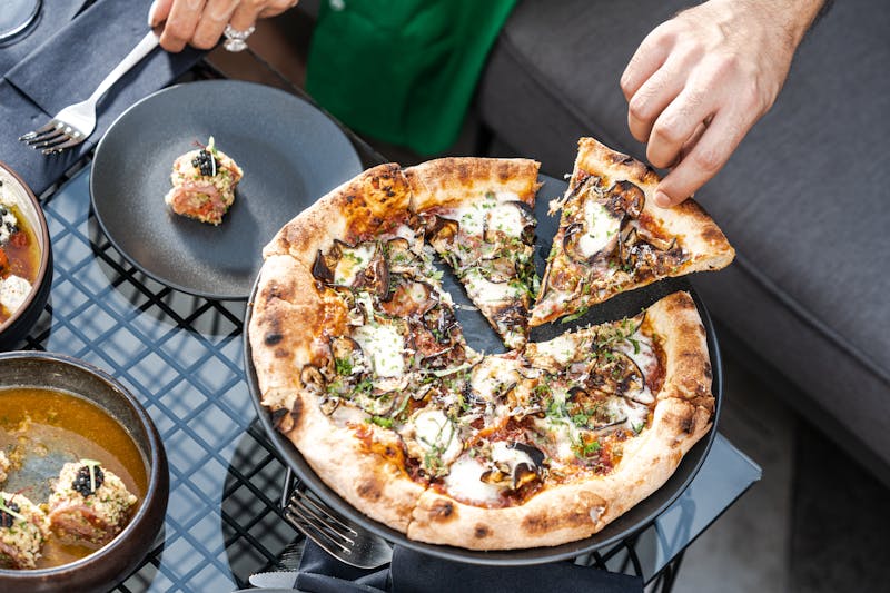 Classic Calzone stuffed with ricotta and mozzarella